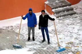 Diyadin'de Yaşamı Felç Eden Kar Yağışı!