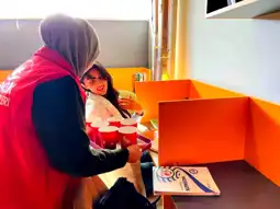 Diyadin Öğrencilerine Sıcak Çorba İkramı