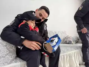 Minik Polis Adayının Hayali Gerçek Oldu!
