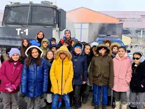 Ağrı'da Öğrencilere Güvenlik Eğitimi