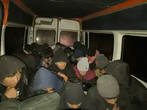 Ağrı'da Düzensiz Göçmen Operasyonu: 60 Gözaltı