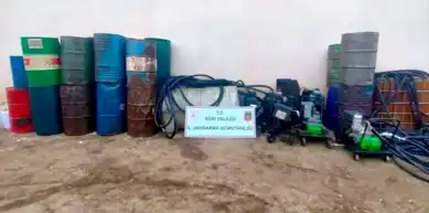 Doğubayazıt'ta Kaçak Akaryakıt Baskını