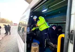 Doğubayazıt'ta Okul Servisleri Denetimi