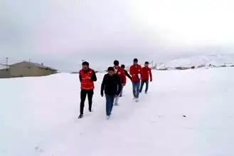 Kızılay Diyadin'de Kış Yardımı Başlattı
