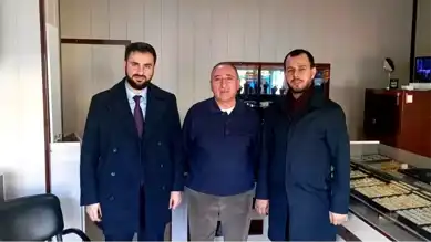Diyadin Müftüsü Esnafı Ziyaret Etti