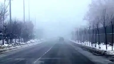 Patnos'ta Soğuk ve Sis Hayatı Felç Etti!