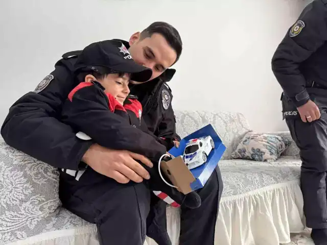 Minik Polis Adayının Hayali Gerçek Oldu!