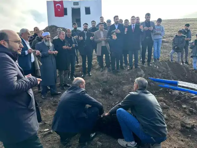 Doğu Anadolu Bölgesinde Köyün Su Sorunu Çözüldü
