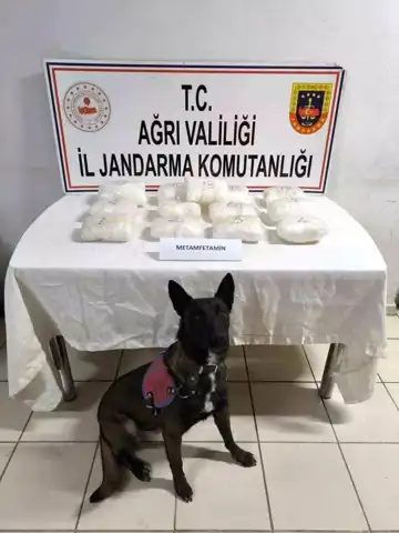 Doğubayazıt'ta Büyük Uyuşturucu Operasyonu: 16 Kilo Metamfetamin Ele Geçti