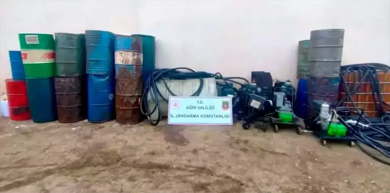 Doğubayazıt'ta Kaçak Akaryakıt Baskını